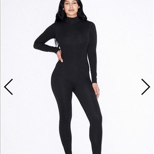 Cotton Spandex Turtleneck Catsuit